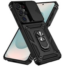  Samsung Galaxy S26 Ultra Skal CamShield Ring Hybrid Svart