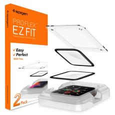 Spigen Spigen Apple Watch 44 mm 2-PACK "Ez Fit" Sk&auml;rmskydd Pro+Flex
