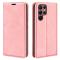  Samsung Galaxy S23 Ultra Fodral Flip Skin Touch Rosa