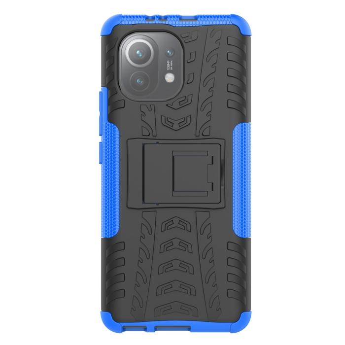 Bild 3,  Xiaomi Mi 11 - Ultimata Stöttåliga Skalet med Stöd - Blå