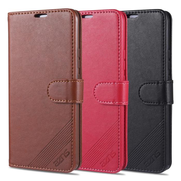 Bild 5, AZNS Xiaomi Mi 11 - AZNS Läder Fodral - Rosa