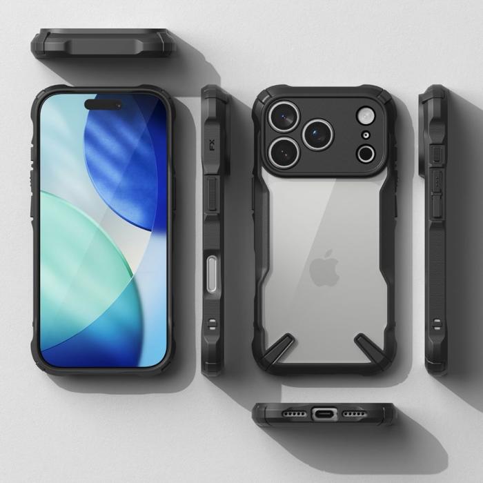 Bild 5, Ringke Ringke iPhone 17 Pro Max Skal Fusion X Svart