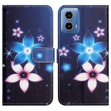  Motorola Moto G35 5G Fodral Med Tryck Blommor