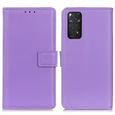  Xiaomi Redmi Note 11 4G Fodral L&auml;der Lila