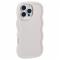  iPhone 16 Pro Mobilskal Wavy Off White
