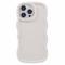  iPhone 16 Pro Mobilskal Wavy Off White