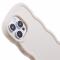  iPhone 16 Pro Mobilskal Wavy Off White