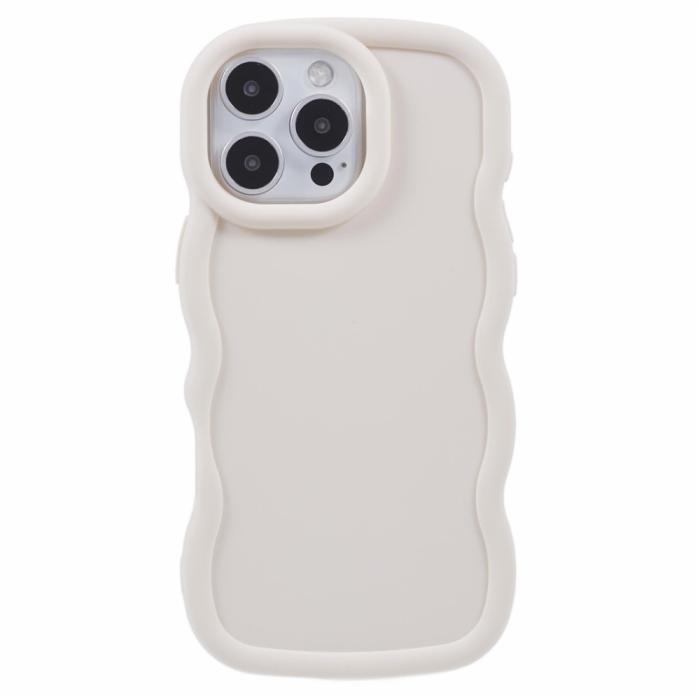 Bild 3,  iPhone 16 Pro Mobilskal Wavy Off White