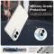  Samsung Galaxy S25 Edge Skal Slim Matt Vit