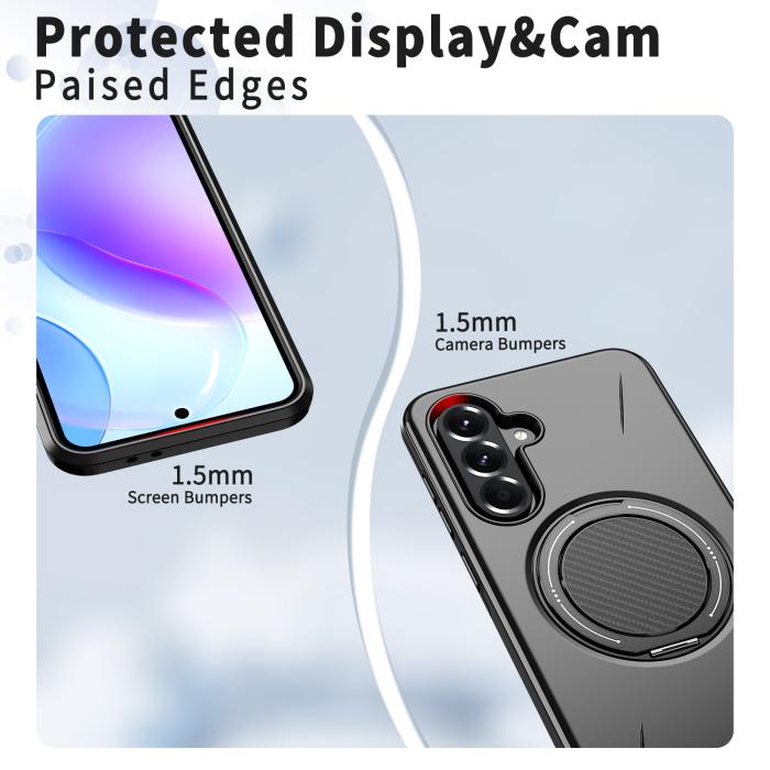 Bild 4,  Samsung Galaxy A27 5G Skal Magsafe Kickstand Svart