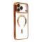  iPhone 17 Pro Max Skal MagSafe Electroplated TPU Koppar