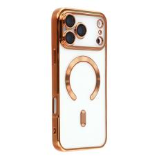  iPhone 17 Pro Max Skal MagSafe Electroplated TPU Koppar