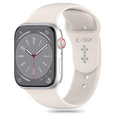 Tech-Protect Tech-Protect Apple Watch 38/40/41/42 mm Armband Silikon Starlight