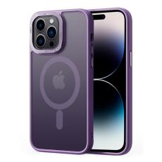  iPhone 14 Pro Max Skal MagSafe Hybrid Matt Lila
