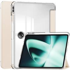  OnePlus Pad Fodral Hybrid Med Pennh&aring;llare Aprikos