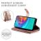  Samsung Galaxy A16 / A26 5G Fodral Med Kortfack Roséguld