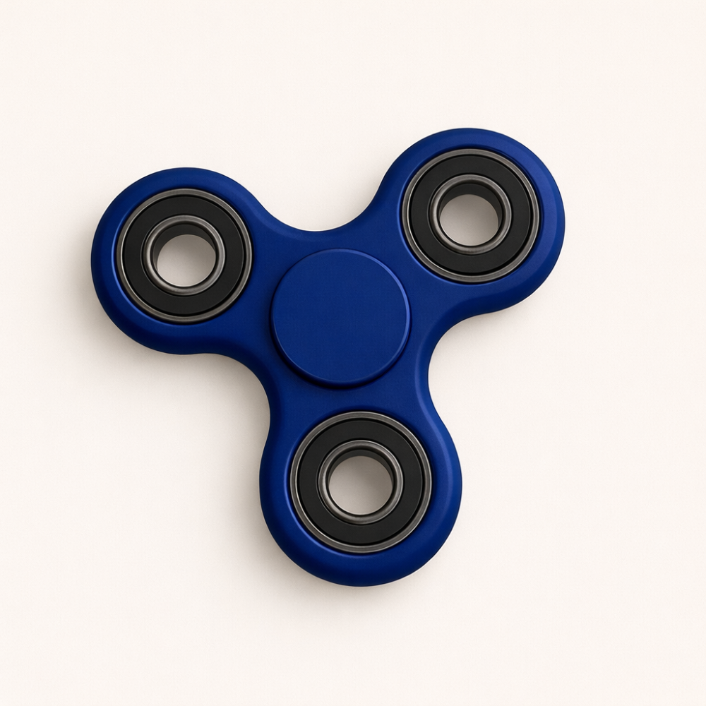  Fidget Spinner Ultra Spin Trio - Mörk Blå