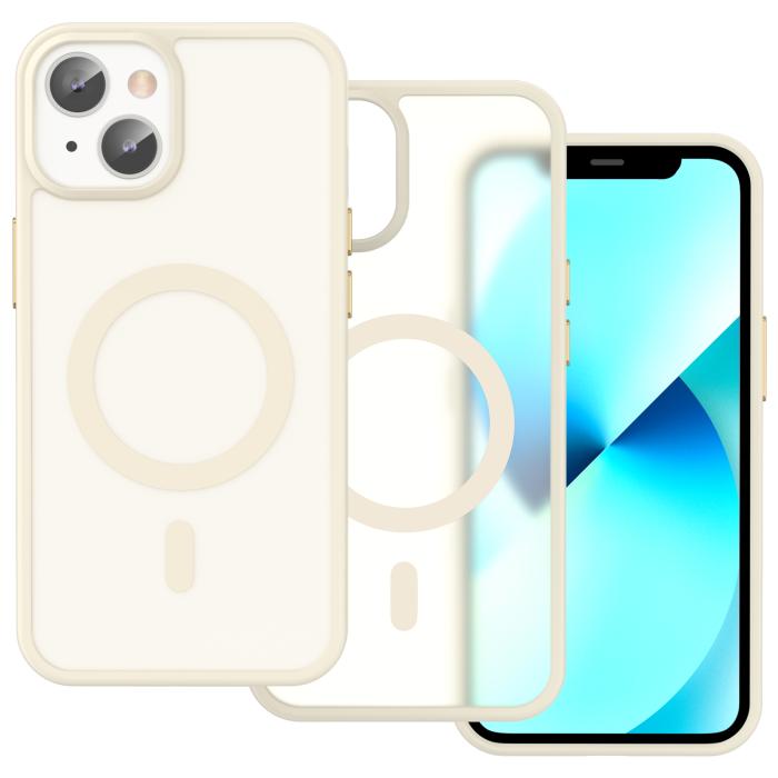 Bild 2, ColorPop ColorPop iPhone 14/13 Skal CH MagSafe Matt Off White