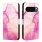  Google Pixel 10/10 Pro / 9/9 Pro Fodral Marmor Rosa / Lila
