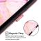  Google Pixel 10/10 Pro / 9/9 Pro Fodral Marmor Rosa / Lila