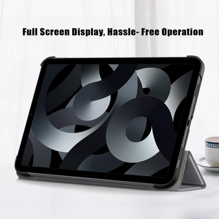 Bild 2,  iPad 11 2025 / 10.9 2022 Fodral Tri-Fold Grå