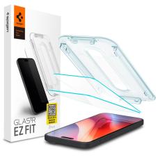 Spigen Spigen iPhone 17 / 17 Pro / 16 Pro 2-PACK GLAS.tR "Ez Fit" Sk&auml;rmskydd