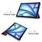  iPad Air 13 2026-2024 Fodral Tri-Fold Röd