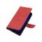  Motorola Moto G13 / G23 / G53 5G Fodral Solid Läder Röd