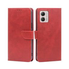  Motorola Moto G13 / G23 / G53 5G Fodral Solid L&auml;der R&ouml;d