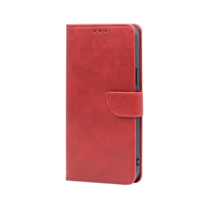Bild 2,  Motorola Moto G13 / G23 / G53 5G Fodral Solid Läder Röd