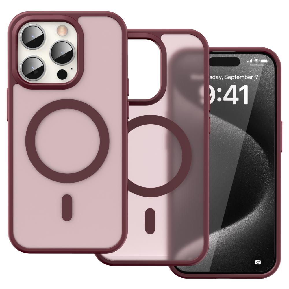 ColorPop ColorPop iPhone 15 Pro Skal CH MagSafe Matt Röd