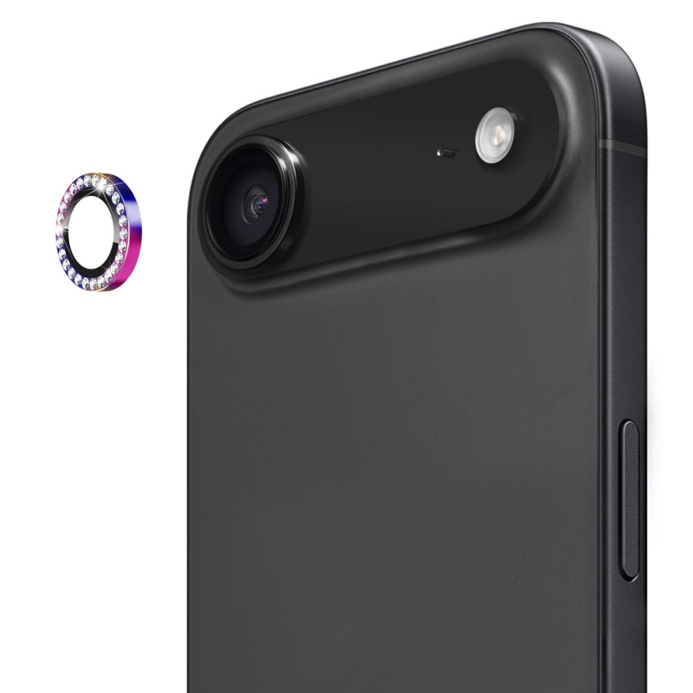 ENKAY ENKAY iPhone Air Linsskydd Strass Colorful