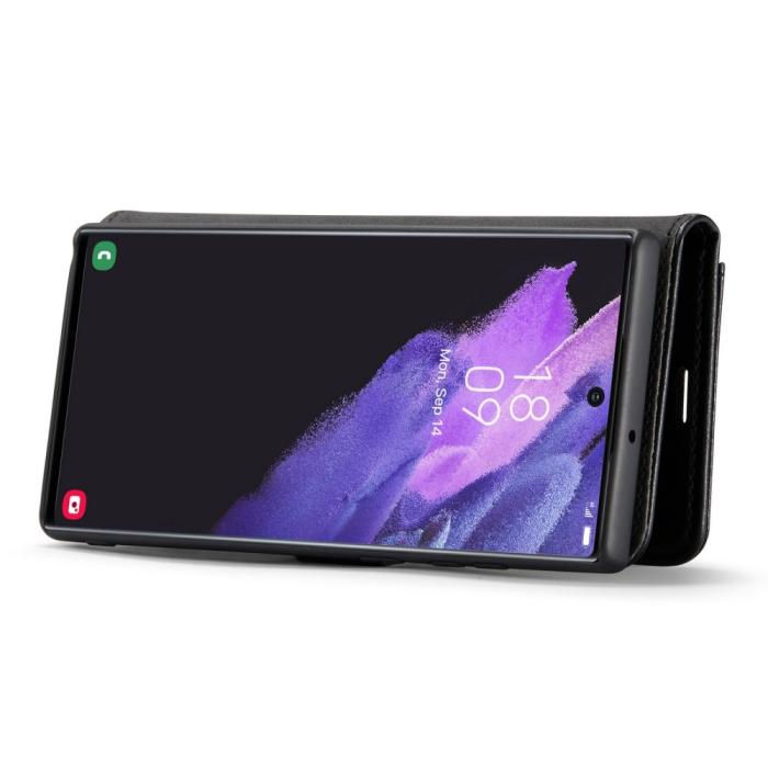 Bild 3, DG.MING DG.MING Galaxy S23 Ultra 2in1 Magnet Fodral / Skal Svart