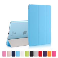  iPad Air / 9.7" (2017) / (2018) - Slimfit Tri-Fold Fodral - Ljus Bl&aring;
