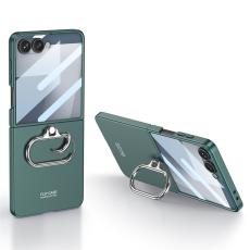 GKK GKK Galaxy Z Flip 7 Skal Kickstand Hybrid Gr&ouml;n