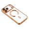  iPhone 17 Pro Max Skal MagSafe Electroplated TPU Koppar