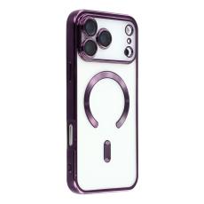 iPhone 17 Pro Max Skal MagSafe Electroplated TPU Lila