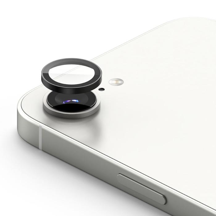 Bild 2, Ringke Ringke iPhone 17e / 16e 2-PACK Linsskydd Härdat Glas Svart