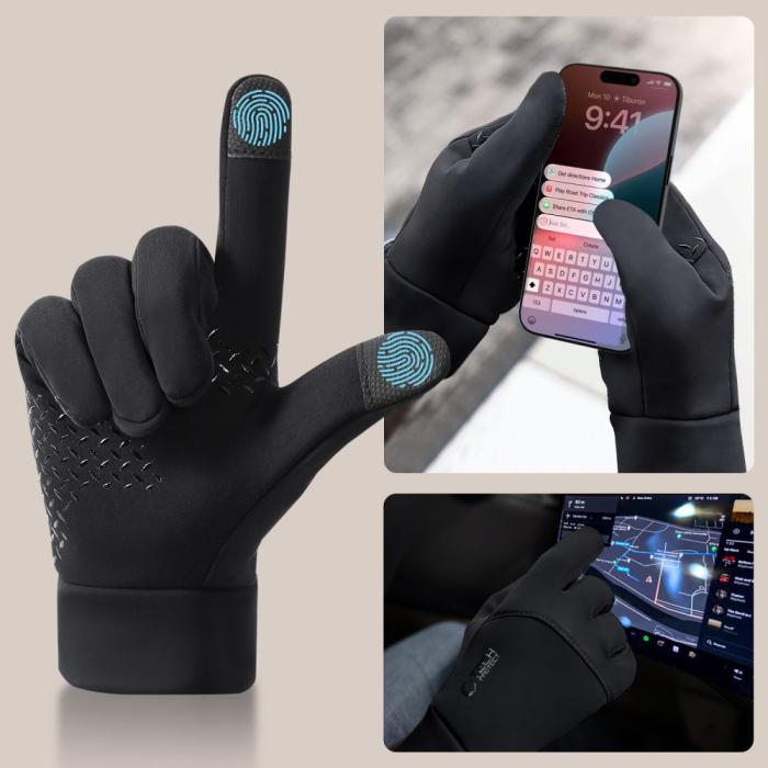Bild 2, Tech-Protect Tech-Protect Handskar Med Touchfunktion Storlek M Svart