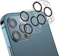  [2-Pack] iPhone 12 Pro Max Linsskydd I H&auml;rdat Glas