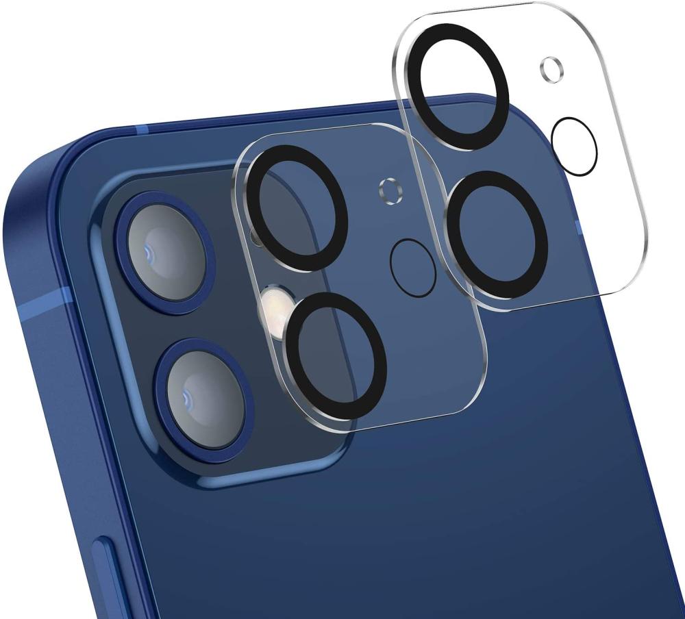  [2-Pack] iPhone 12 Mini Linsskydd I Härdat Glas