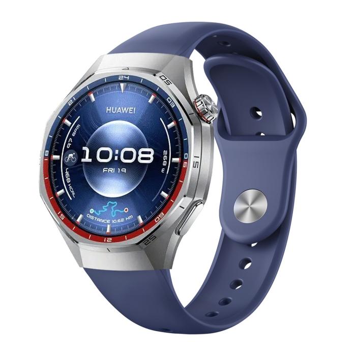 Bild 2,  Huawei Watch GT 6 Pro 46 mm Armband Silikon Blå