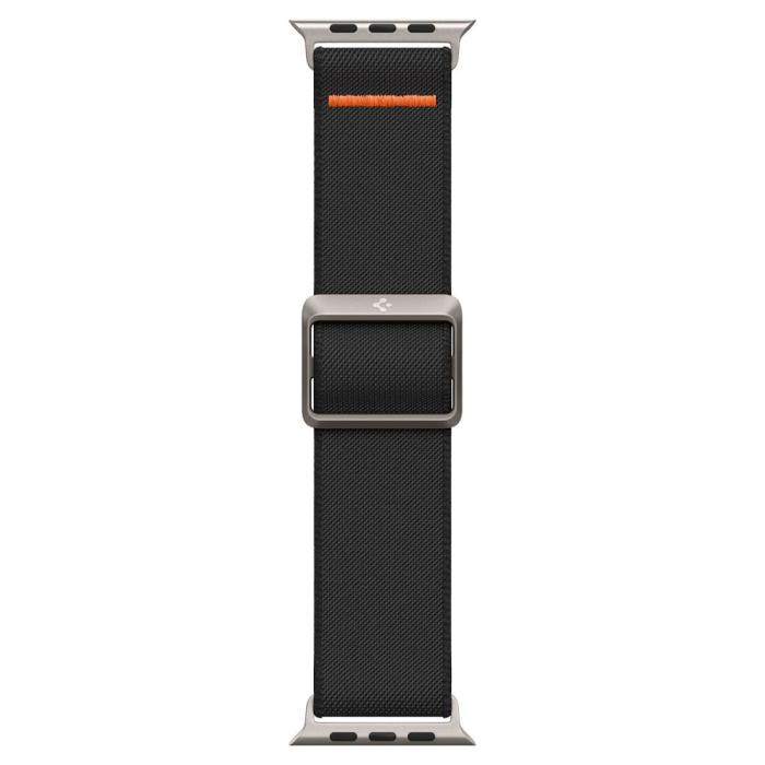 Bild 5, Spigen Spigen Apple Watch 42/44/45/46/49 mm Armband Fit Lite Ultra Svart