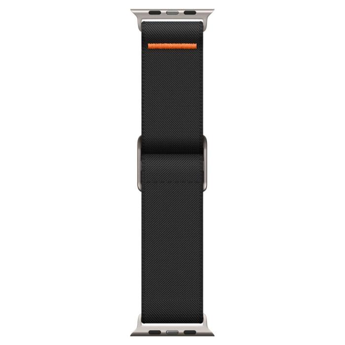 Bild 6, Spigen Spigen Apple Watch 42/44/45/46/49 mm Armband Fit Lite Ultra Svart