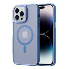  iPhone 14 Pro Max Skal MagSafe Hybrid Matt Baby Blue