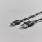 Smartline Smartline 1m 3A USB-C Laddningskabel Svart
