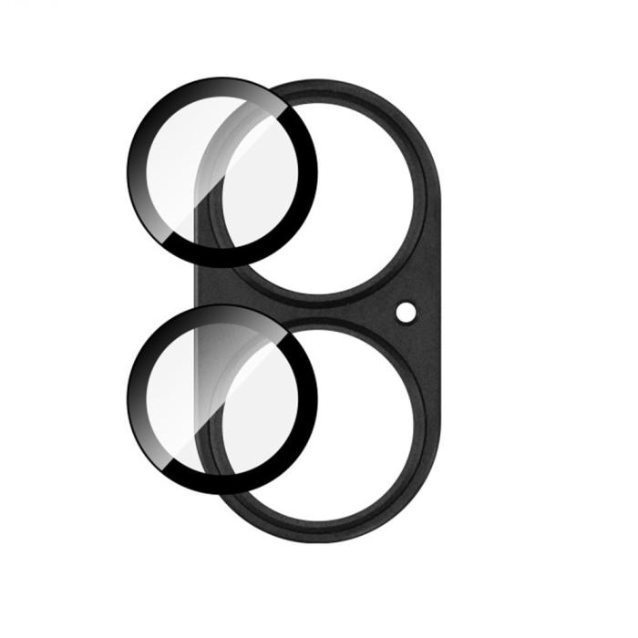 Bild 4, IMAK IMAK iPhone 16/16 Plus Linsskydd Svart