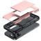  iPhone 16 Pro Skal Med Kortfack Hybrid Roséguld