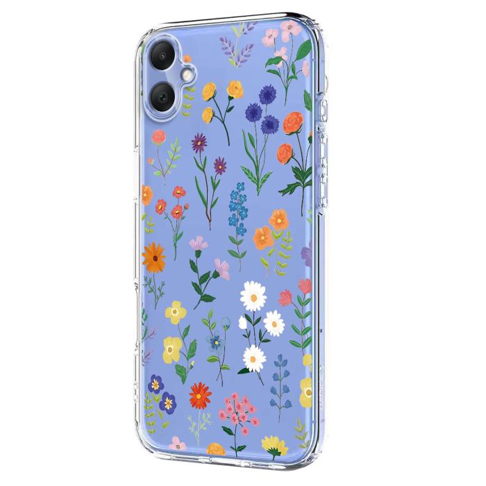 Bild 2,  Samsung Galaxy A07 4G Skal Med Tryck Blommor