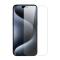 NORTHJO NORTHJO iPhone 15 Pro Max Skärmskydd 2-PACK Härdat Glas
